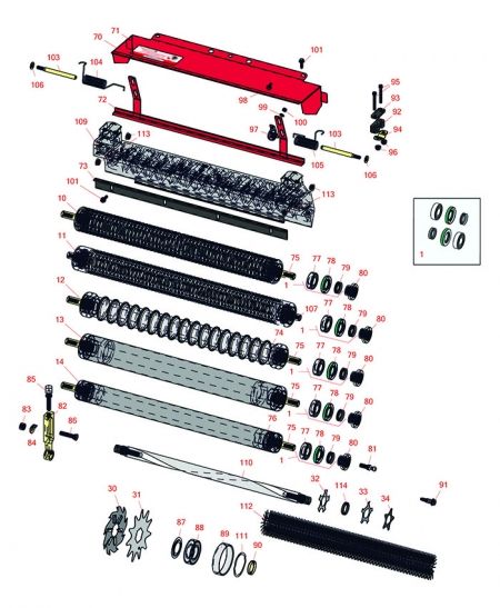 Dethatcher Unit - Model 04479