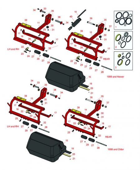 3200 & 3200-D Pull Frame, Roller & Basket