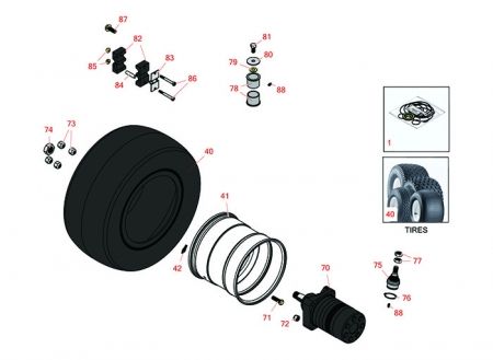 Reelmaster 3550-D Rear Wheel