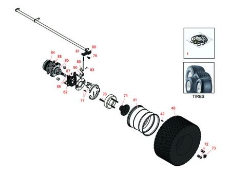 3555-D Front Wheel