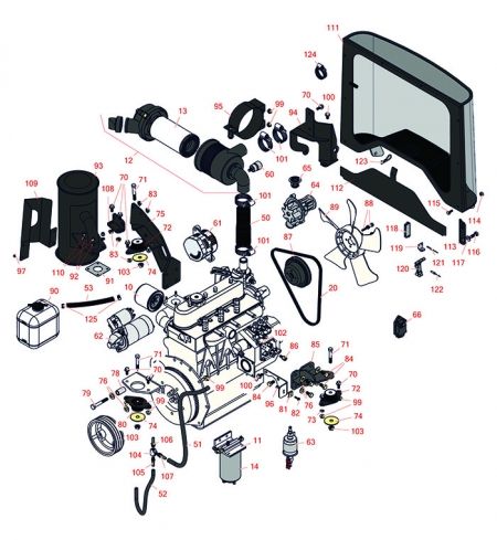 Reelmaster 3575-D Engine