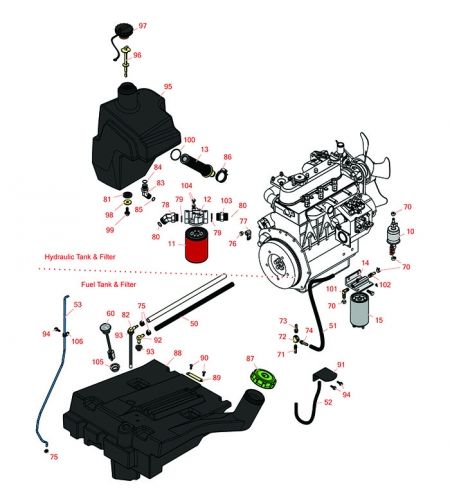 3575-D Fuel Tank