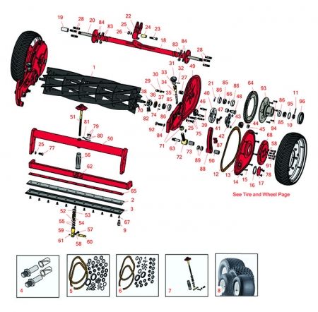  Spartan Fairway Reel & Bedknife