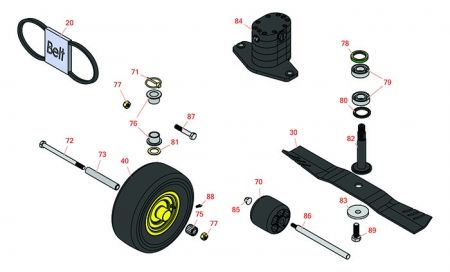 Replaces John Deere 1600 Rotary Mower