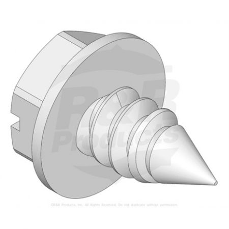 SCREW - 3/8 X 10 X SL HX HD