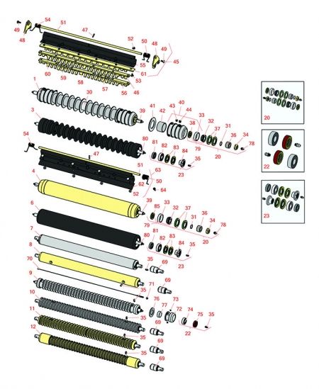  Rollers Serial up to 020000