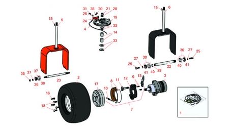 Greens King IV Rear Steer Tire