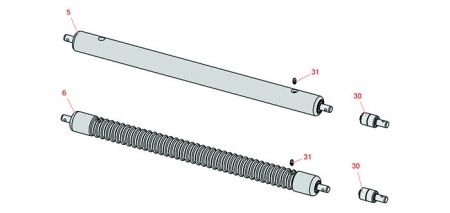 260C Greens Mower Rollers