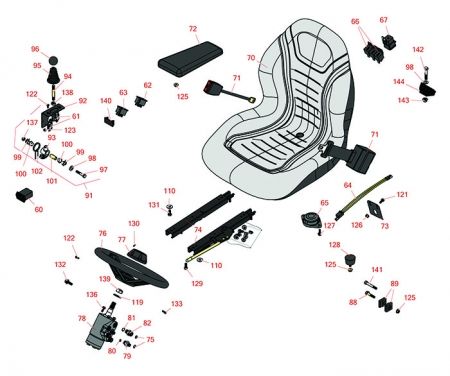 TriFlex 3400 Seat & Steering