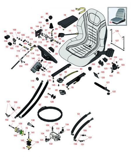 TriFlex 3300 Seat & Controls