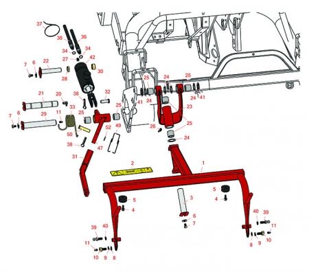 3050- 3100 Right Hand Pull Frame