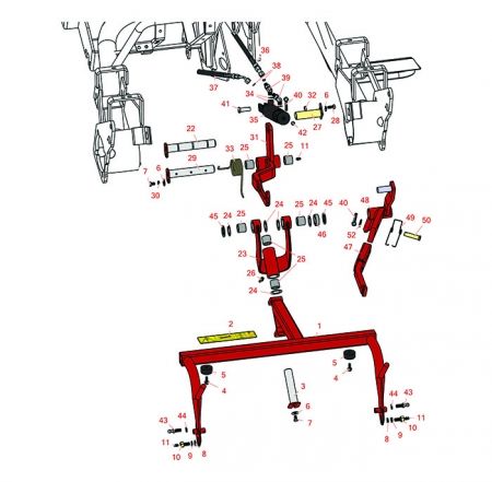 3050-3100  Rear Pull Frame