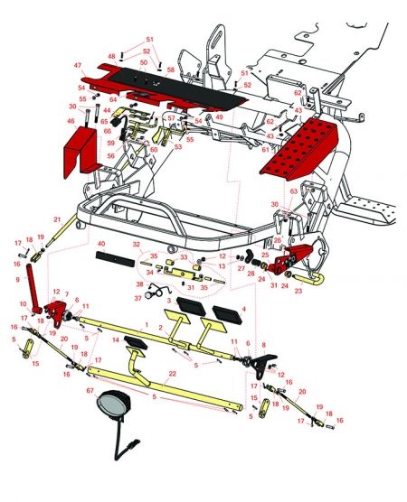 3050 Control Pedal