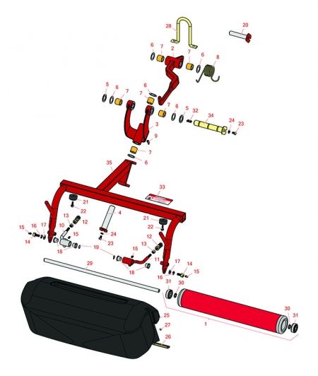 3120 Left Hand Pull Frame