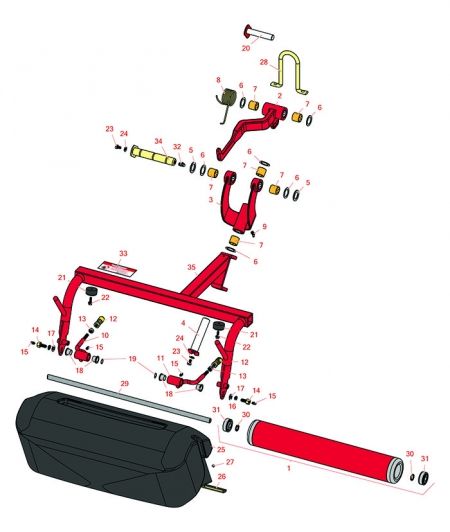 3120 Right Hand Pull Frame