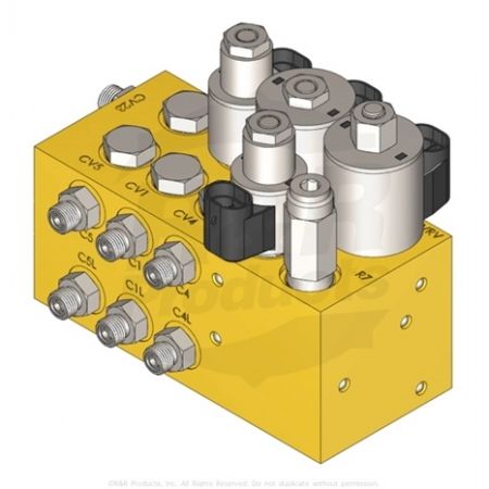 MANIFOLD ASSY - LIFT BLOCKS Replaces 105-7577