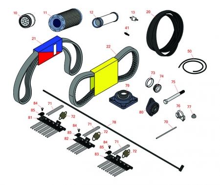 Toro Rac-O-Vac Vac Parts