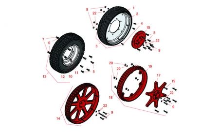 Reelmaster Fairway Tyres  & Wheels