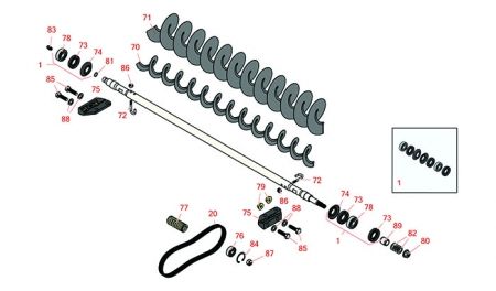 5510-G Rear Brush Models 03638, 03639 & 03641