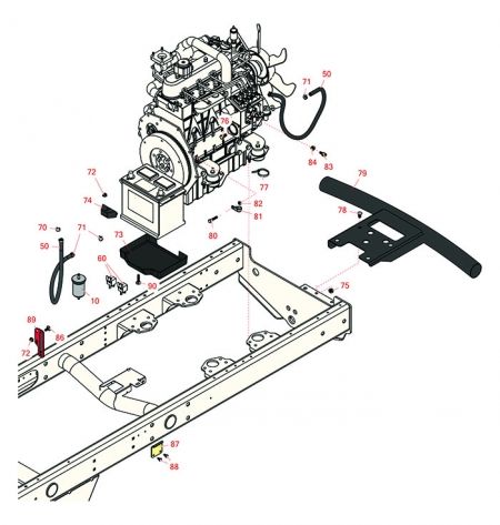 Fuel System, Battery & Bumper