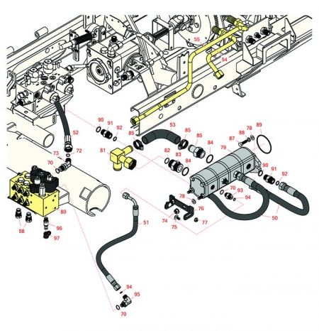 Gear Pump & Hydraulic Lift Block