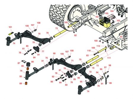 5010-H Front Lift Arm