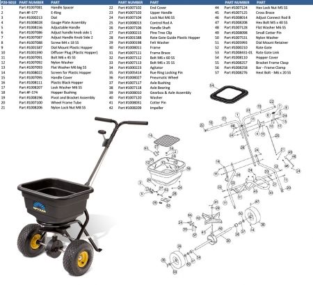 P20-5010 Spare Parts 