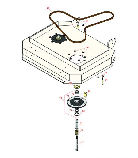 Toro Mid-Size Walk Behind Mowers Rotary Parts