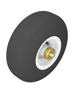 TIRE & WHEEL ASSY - 13X5.00-6 SMOOTH PNEUMATIC 4 PLY