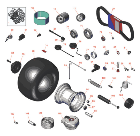 Aerator Parts List 