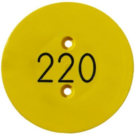 Toro 670  Sprinkler Head Yardage Marker (1 Set of Numbers)