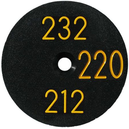 Toro 630 Sprinkler Head Yardage Marker  (3 Set of Numbers)