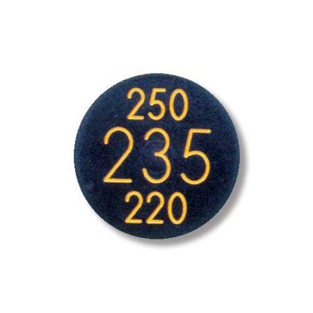 Toro 730 Sprinkler Head Yardage Marker - (3 set of Numbers)