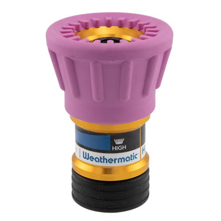 1" Underhill Hotshot Multi-Pattern Lavender Hose Nozzle - 1"  Fht