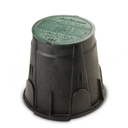 Rain Bird 7" Round Valve Box w/Green Lid