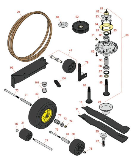 Replaces John Deere 1580 Rotary 