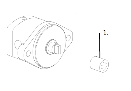 Replaces 008089140 Tang Drive Coupling 