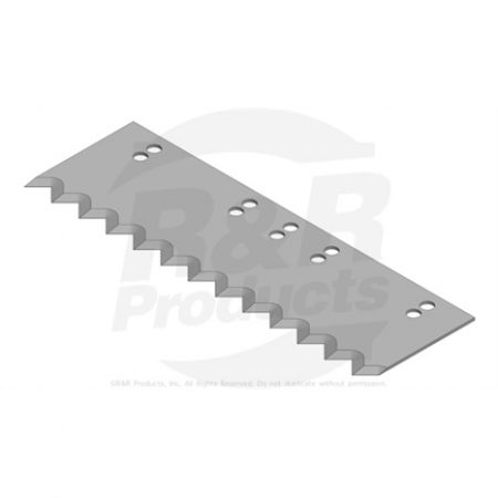 CUT-OFF BLADE - 12 SERR. 12-1/2 LONG