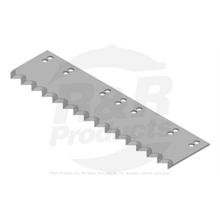 CUT-OFF BLADE - 15 SERRATED (15-1/2 LONG)