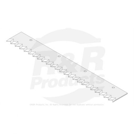 CUT-OFF BLADE - SERRATED 24.5 X 2.75