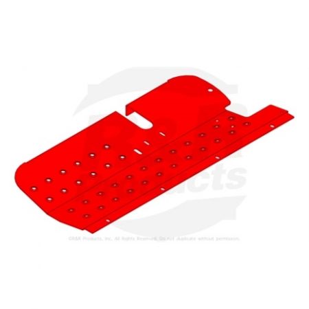 PLATE-FOOTREST  Replaces  105-0463-01