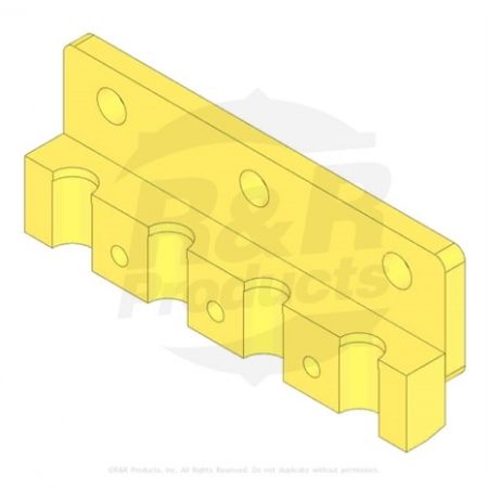 TINE- HOLDER, 4 TINE 3/4 MT. Replaces 105-1045-03