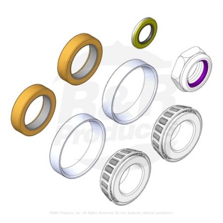 OVERHAUL-KIT 4 BOLT UNIT Replaces  255-300