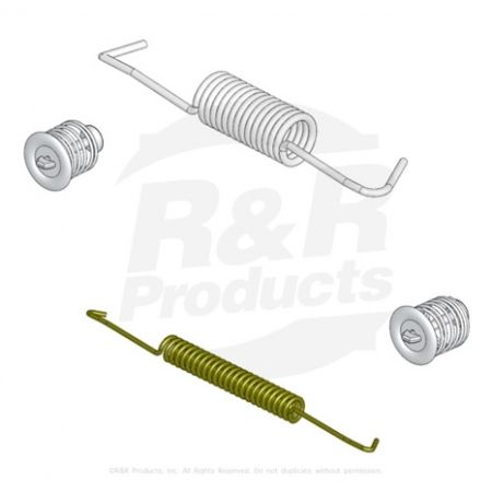 BRAKE-HARDWARE KIT  Replaces  108-6983