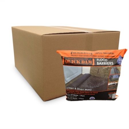 Quick Dam Flood Barrier - 10 ft - 12/Box