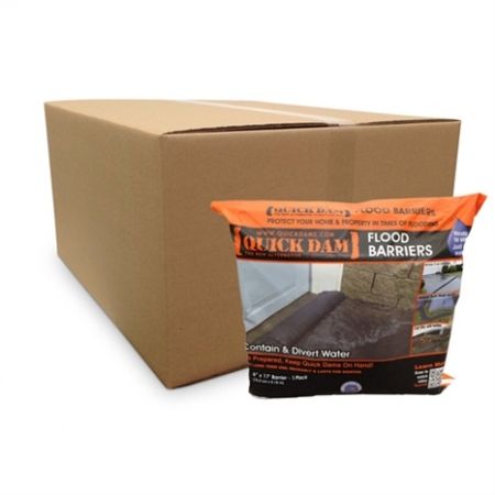 Quick Dam Flood Barrier - 17 ft - 8/Box