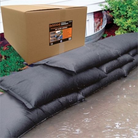 Quick Dam Sandless Sandbags - 12 in x 24 in - 120/Box