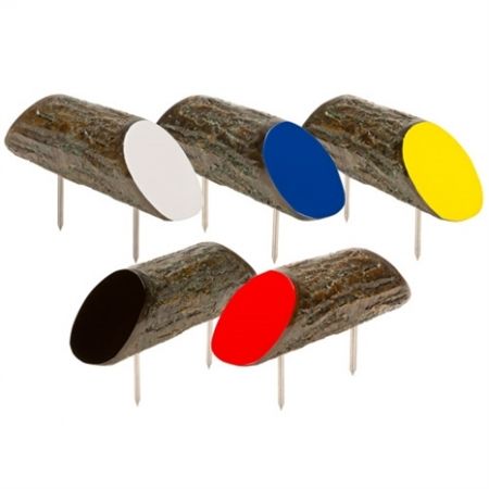 Artificial Log Tee Marker