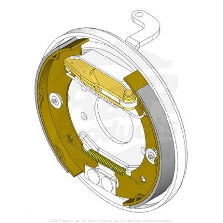 BRAKE-ASSY R/H  Replaces  120-6260