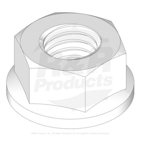 NUT-FLANGED M8 -1.25 Replaces 14M7298 , 104-2612, 33004-00